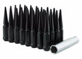 8 LUG SPIKE KIT CONICAL 9/16IN BLACK 32 LUGS & 1 KEY