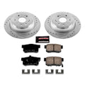 Power Stop 10-11 Honda Accord Crosstour Rear Z23 Evolution Sport Brake Kit
