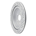 R1 16-22 Lexus Rx350 Rear Left Drilled & Slotted Geoperformance Rotor