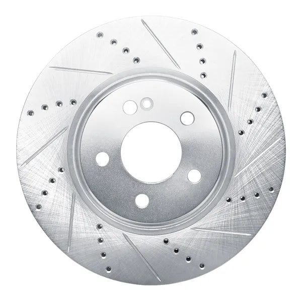 R1 16-21 Mercedes-Benz C43 AMG Rear Right Drilled Black Brake Rotor
