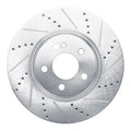 R1 16-21 Mercedes-Benz C43 AMG Rear Right Drilled Black Brake Rotor