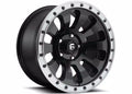 D629 17X9 5X5.0 MT-BLK-MBR -12MM