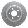 R1 95-99 Toyota Tercel Front Drilled & Slotted Silver Brake Rotor Set w/Optimum OE Pads and Hardware