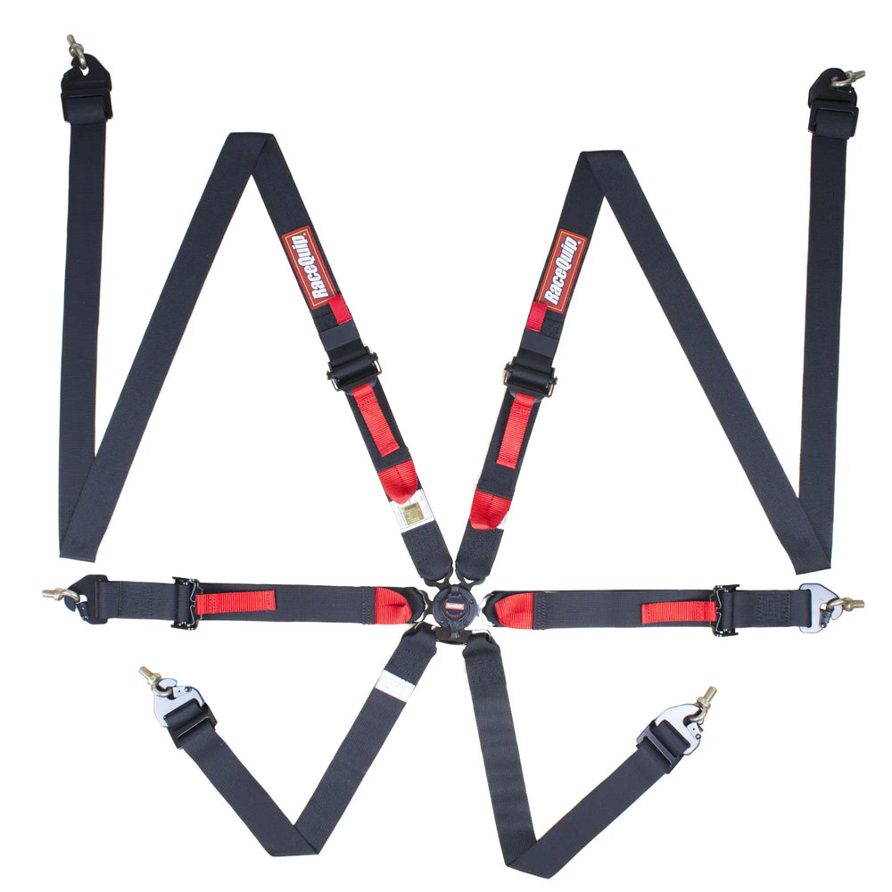 FIA CAMLOCK 6PT 2 in. PULL UP LAP FHR BL