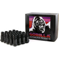 Gorilla Aluminum Open End Black Lug Nuts 12x1.50 Universal