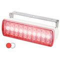 LED FLOODLIGHT - WHITE+RED - WHITE