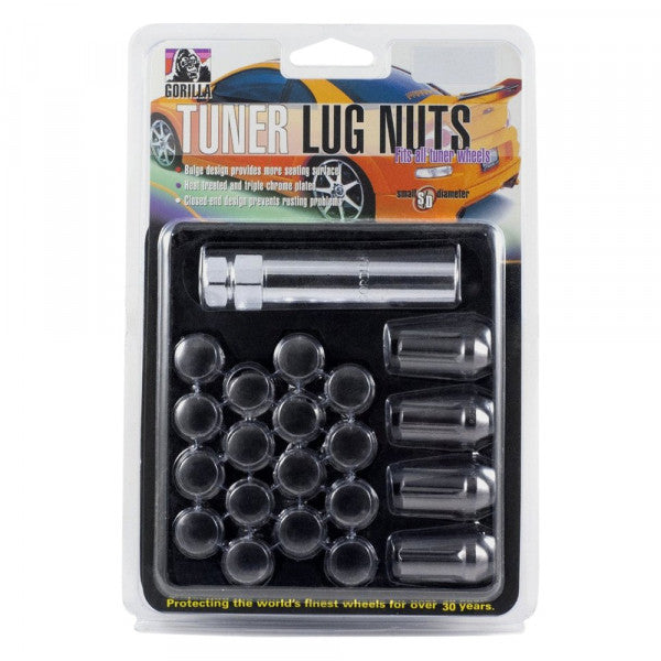 12MM X 1.25TITANIUM ALUMINUM RACING LUG NUTS SMALL DIA CLAMSELL KIT (20 LUGS &