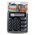 12MM X 1.25TITANIUM ALUMINUM RACING LUG NUTS SMALL DIA CLAMSELL KIT (20 LUGS &