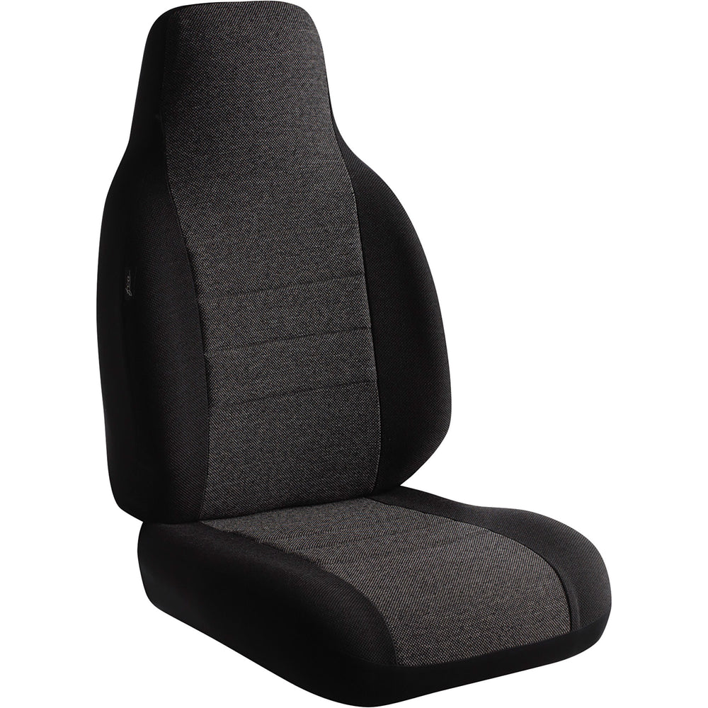 OE30 FRONT BUCKET HIGH BACK BLACK & CHARCOAL SEATS INC. HERITAGE SERIES