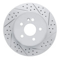 R1 98-05 Mercedes-Benz Ml350 Front Right Drilled & Slotted Geoperformance Rotor