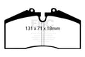 EBC auto part close-up