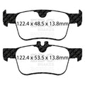 EBC 17-21 Honda Civic Type-R 2.0T Bluestuff Rear Brake Pads