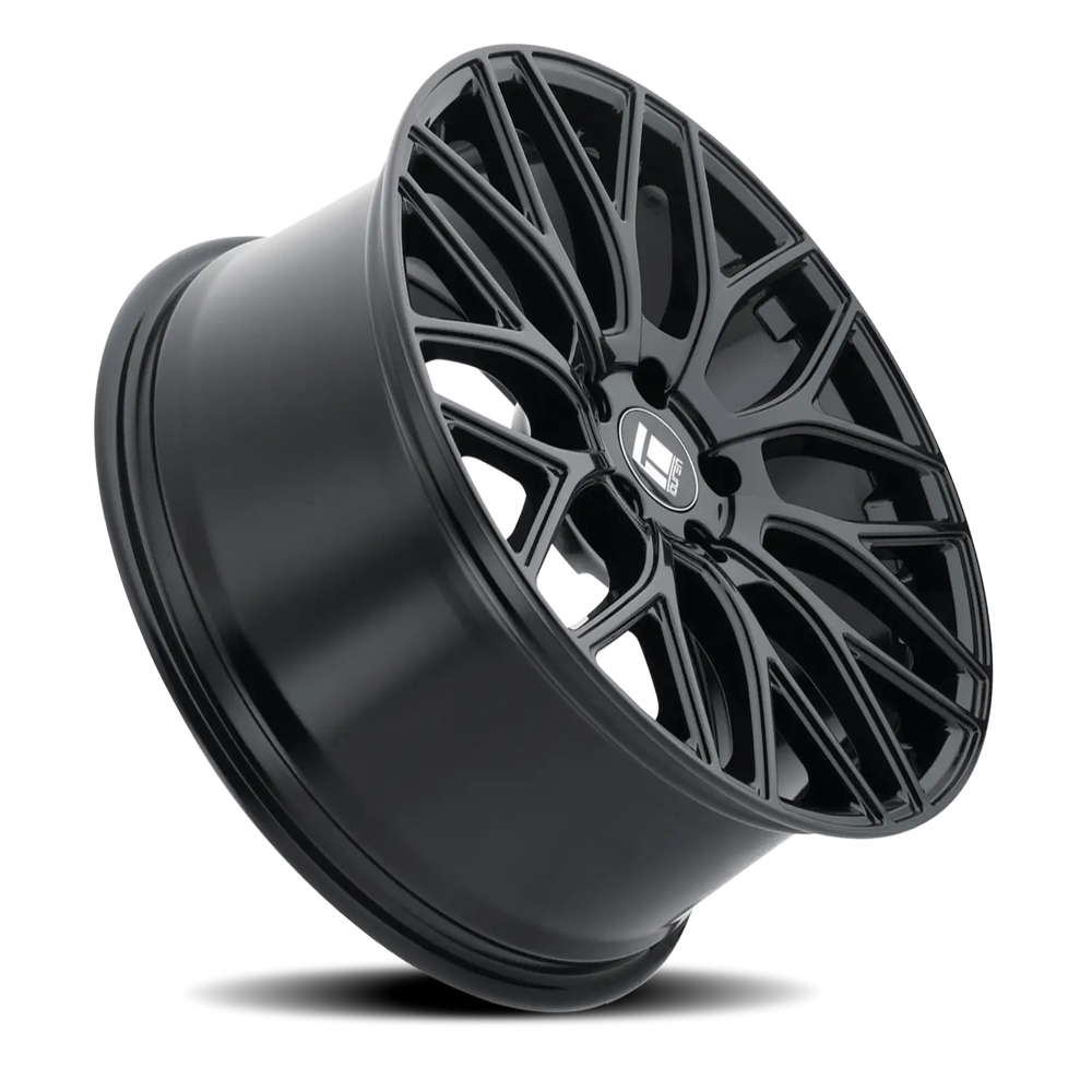 Touren 3276 TR76 18x8 / 5x108 BP / 35mm Offset / 63.5mm Hub Gloss Black Wheel