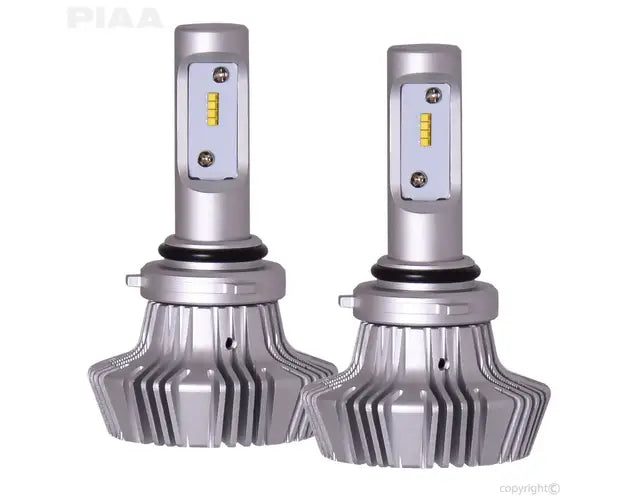 ~(1.5 lbs. 8X6X2)~ 9006 Platinum LED Bulb Twin Pack - 4000Lm 6000K 25W