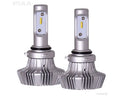 ~(1.5 lbs. 8X6X2)~ 9006 Platinum LED Bulb Twin Pack - 4000Lm 6000K 25W