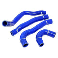 Torque Solution 08-15 Mitsubishi Evolution X Silicone Radiator Hose Kit - Blue