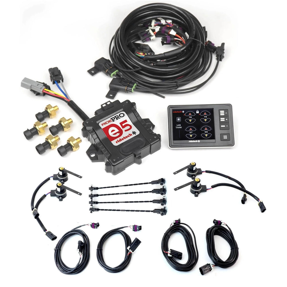 Ridetech 68-74 Chevrolet Nova (w/ Bump Frame) HQ Coilover System w/ Pin Spindle & Double Adj. Bars