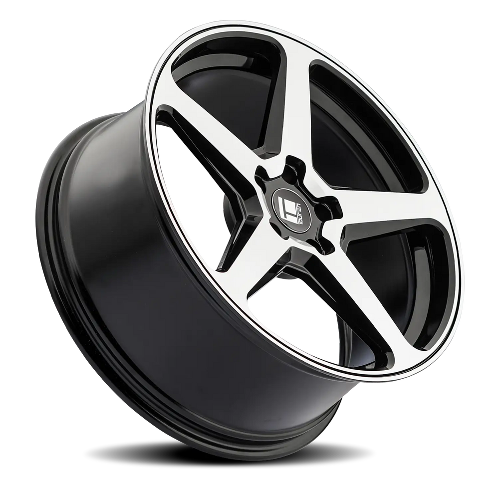 Touren 3296 TF96 20x9 / 5x120 BP / 35mm Offset / 72.56mm Hub Gloss Black Machined Wheel