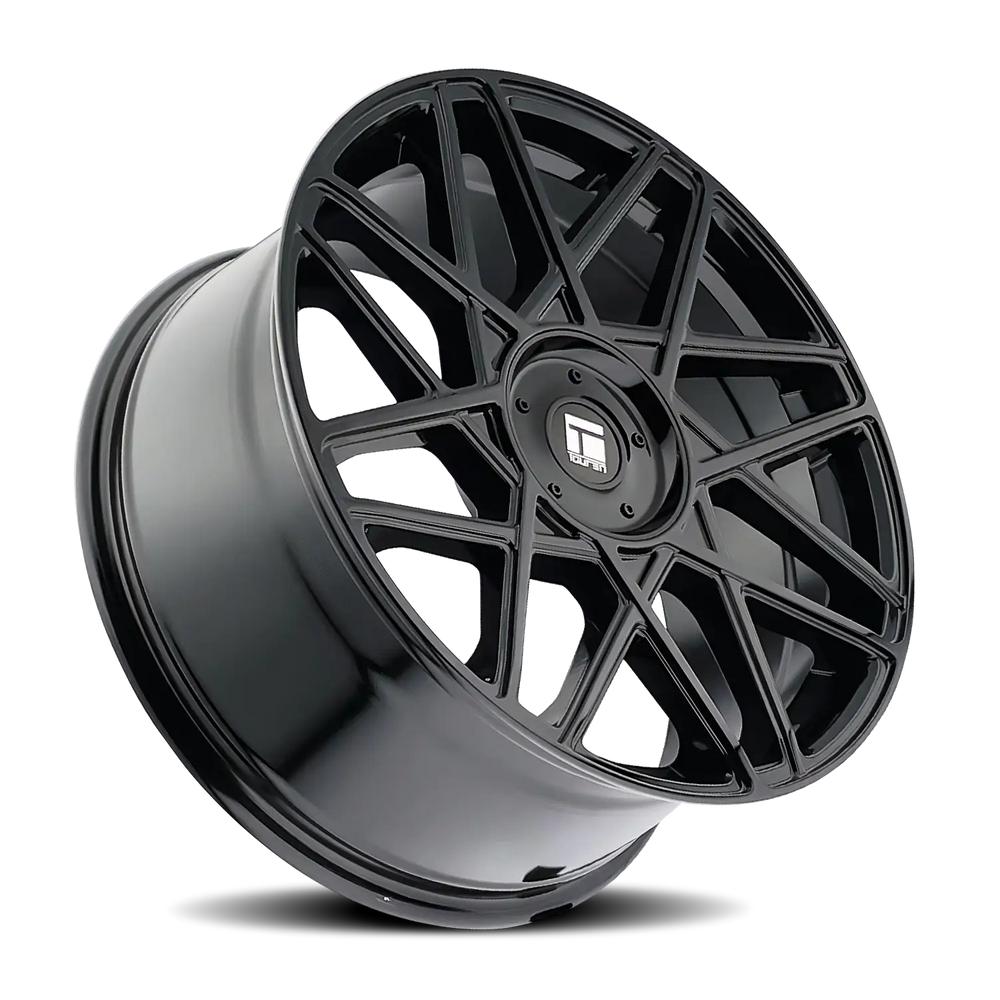 Touren 3266 TR66 20x9 / 5x108/114.3 BP / 35mm Offset / 72.62mm Hub Gloss Black Wheel