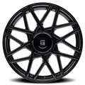 Touren 3266 TR66 20x9 / 5x108/114.3 BP / 35mm Offset / 72.62mm Hub Gloss Black Wheel