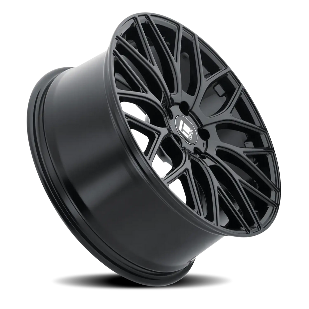 Touren 3276 TR76 20x8.5 / 5x108 BP / 35mm Offset / 63.5mm Hub Gloss Black Wheel
