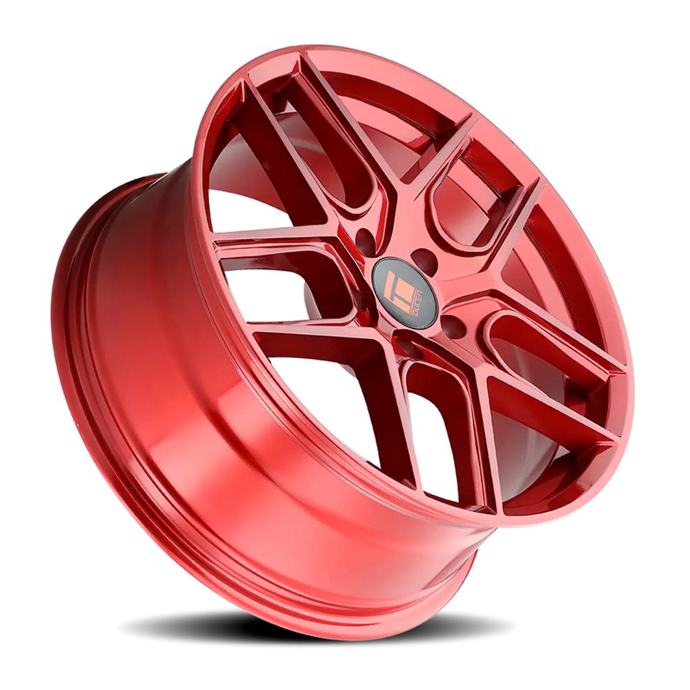 Touren 3279 TR79 18x8 / 5x114.3 BP / 35mm Offset / 72.6mm Hub Gloss Crimson Candy Red Wheel