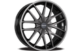 Touren 3260 TR60 20x8.5 / 5x115/120 BP / 20mm Offset / 74.1mm Hub Gloss Black w/ Red Ring Wheel