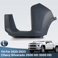 LT FRT BUMPER COVER W/O PARALLEL PARK ASSIST; W/PARK ASSIST RAM PROMASTER 1500/2500/3500 23C