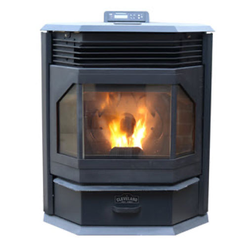 BAY FRONT PELLET STOVE 52000 BTU 1800 SQ FT HEATING AREA