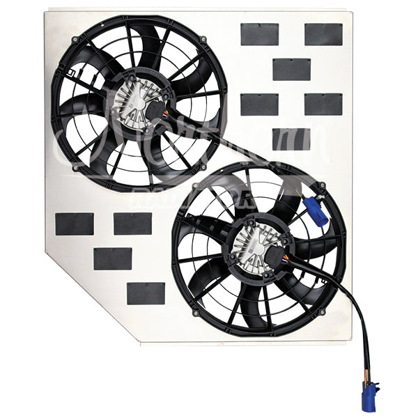 HP BRUSHLESS DUAL 14IN FAN & SHROUD ASSM