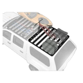 ~(93 lbs. 109X46X3)~ Truck Canopy or Trailer Slimline II Rack Kit / Tall / 1165mm(W) X 2772mm(L)