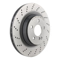 Brembo Mercedes-Benz SL550 2009 SL550 2012-2011 Rear Premium UV Coated OE Equivalent Rotor