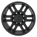 Cast Aluminum Wheels 179 MB 17x8 Matte Black 5 On 127 Bolt Pattern 10 Offset ION Wheels
