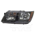 1420 DG JOURNEY HALOGEN BLK TRIM HEADLIGHT ASSY LH
