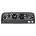 Autometer 64-66 Chevrolet Truck Direct Fit (2 3-3/8in. & 4 2-1/16in.) Gauge Mount - Black Finish