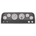 Autometer 64-66 Chevrolet Truck Direct Fit (2 3-3/8in. & 4 2-1/16in.) Gauge Mount - Black Finish