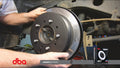 DBA 15-22 Ford Mustang GT (w/Perf Pkg/380mm Rotor) Front 4000 Series Drill & Slot Rotor w/Black Hat