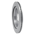 R1 21-25 Ford F-150 4WD Rear Left Drilled & Slotted Black Brake Rotor