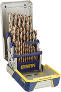 29PC COBALT M35 DRILL BIT SET W/CASE