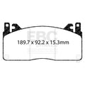 EBC 2015+ Ford Mustang (6th Gen) 5.2L (GT350) Shelby Redstuff Front Brake Pads