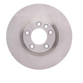 R1 11-18 Porsche Cayenne Left Front Slotted Black Brake Rotor
