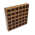 TEAK GOLF BALL RACK 36