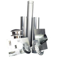 VENT KIT - VERTICAL 4' FOR MHU80NG