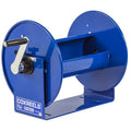 100 SERIES HAND CRANK HOSE REEL 3/8IN I.D. 50FT HOSE CAPACITY 4000 PSI BLUE