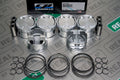 CP Piston & Ring Set for Toyota 2JZGTE - Bore (86mm) - Size (STD) - CR (9.0) - Single Piston