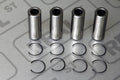 CP Piston & Ring Set for Audi/VW 1.8L 20V - Bore (83mm) - Compression Ratio (9.5:1) - Single