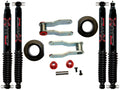 Jeep Polyurethane Value Lift Kit Front 2 Inch Lift 84-01 Cherokee 86-92 Comanche Includes Rear Shackle Skyjacker