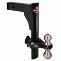 TRIMAX RAZOR 12IN DROP/RISE POWDER COAT BLACK (DOES INCLUDE TOWBALLS)