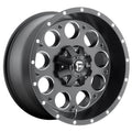 D525 15X8 6X5.5 MT-BLK-MIL -18MM