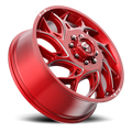 D742 22X8.25 8X200 GL-RED-MIL 105MM